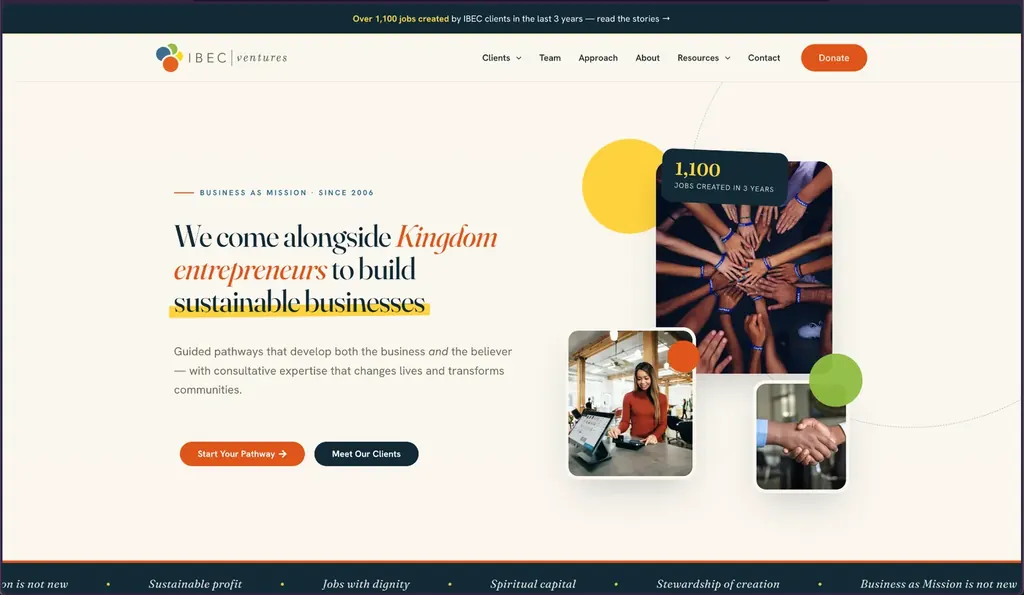 Nonprofit website designed by GelFuzion