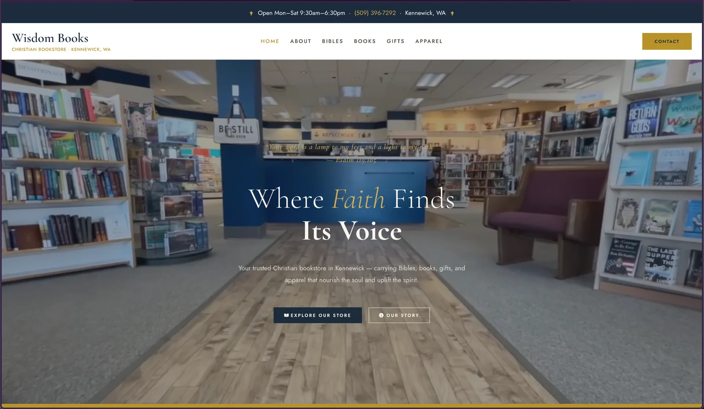 Retail website by GelFuzion